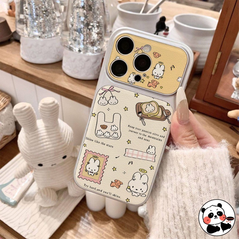 Capa De Telefone De Coelho Fofo Para Samsung Galaxy A27 A37 A36 M36 F36 A35 A34 A33 A32 M32 A31 A26 A25 A24 A23 A22S M22