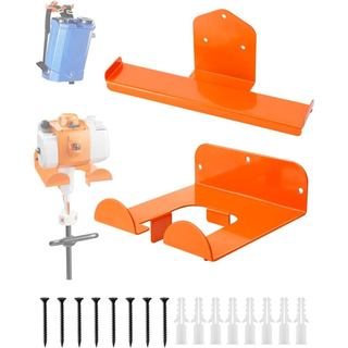 Kit de Suporte para Roçadeira e Pulverizador de Mochila, Ganchos Resistentes para Roçadeira e Suporte de Parede para Pul