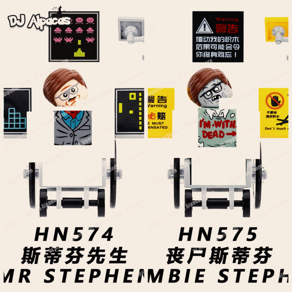 Blocos De Construção Figuras Brinquedo Colecionável HN574 HN575