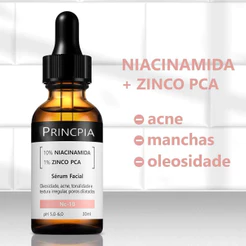 Sérum NC-10：10% Niacinamida | Reduz Oleosidade, Poros Fechados e Brilho