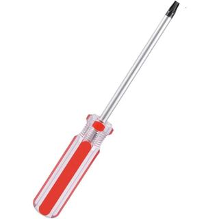 Chave de fenda de segurança Torx T25 com ponta magnética e cabo de plástico para reparo de computadores, ferramentas aut