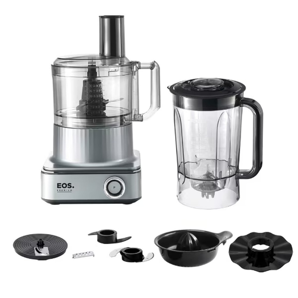 Processador de Alimentos Eos Multipro Master Digital 7x1 Eps03s Prata
