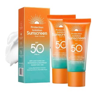 Protetor solar para rosto e corpo FPS50, loção protetora solar com proteção PA+++, protetor solar coreano em tamanho de 
