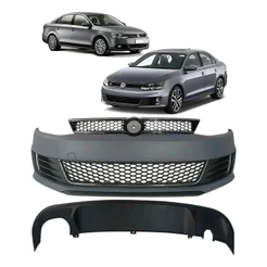 Parachoque Body Kit Dianteiro Vw Jetta Mk6 Gli 2011 2012 2013 2014 2015 2016 2017 2018 Para Pintura