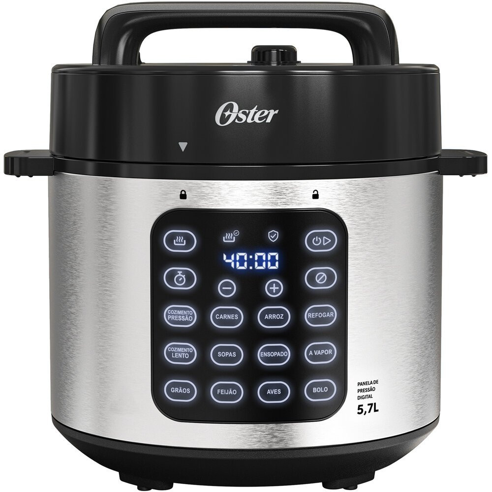 Panela de Pressão Elétrica OPAN930 Digital Multifuncional Oster Cadence