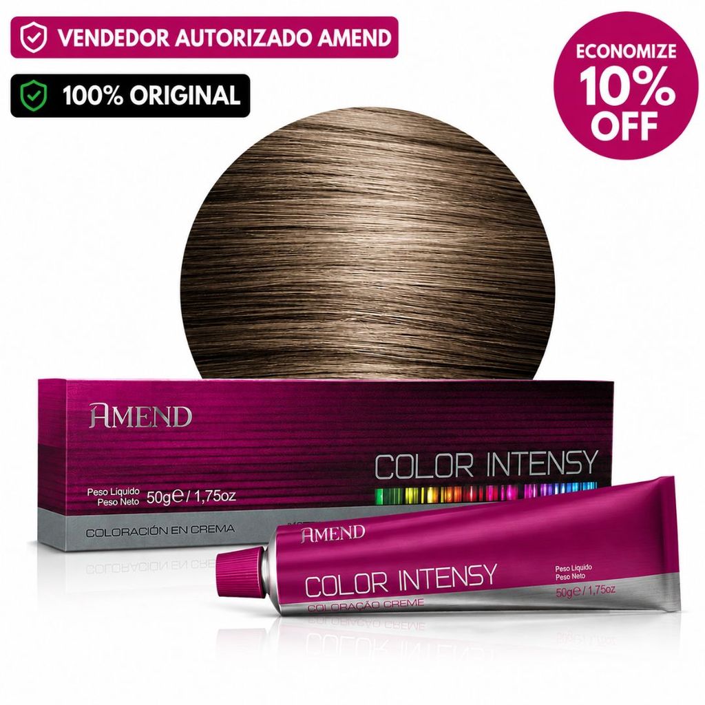Coloração 6.0 Louro Escuro Amend Color Intensy
