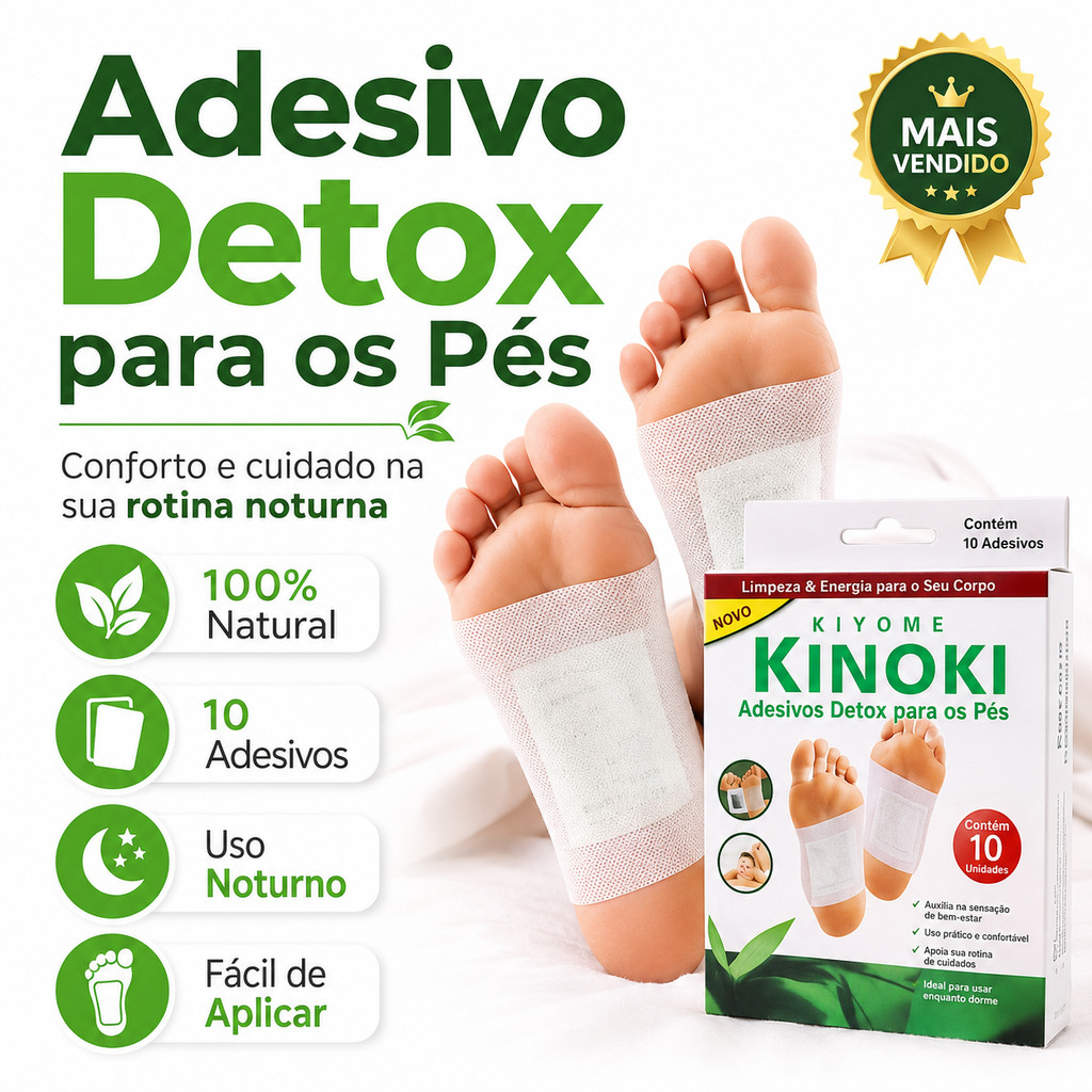 10 a 50 Detox Foot Patches Eliminator Impurities and Toxins - Original