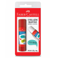 Cola bastão 10g SM/8110\372911 com 1 unidade Faber-Castell