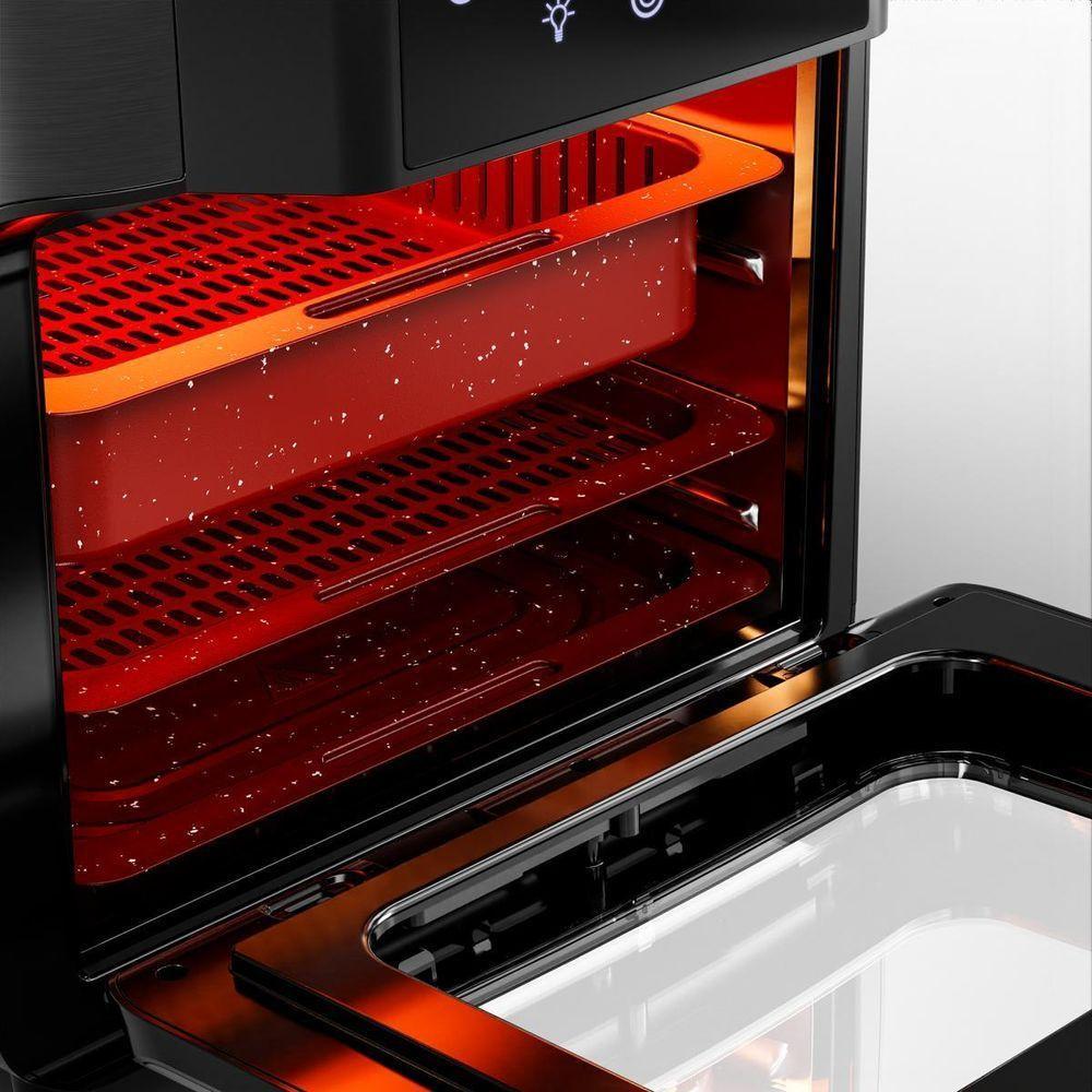 Fritadeira Air Fryer Oven sem Óleo Philco PAF15C 15L 1900W Redstone Preto 110V — imagem 2 de 2