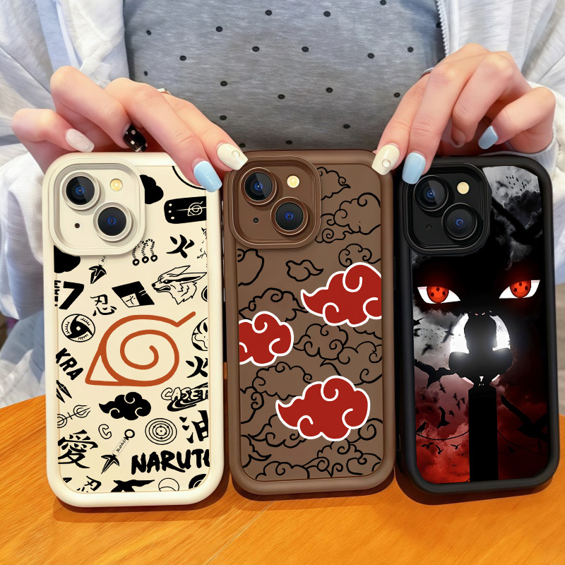 Anime NARUTO Syaringan Caso Para Samsung Galaxy A54 A34 A14 A24 A05 A05S A52 A52S A32 A72 A04 A04E Silicone Telefone Emb