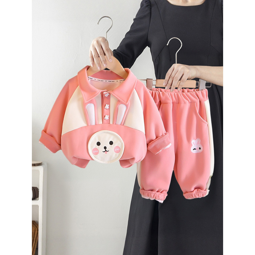 Meninas outono ternos 2026 novo estilo moda 3 crianças outono Wear bebê roupas de outono bebê menina 1 ano de idade roup