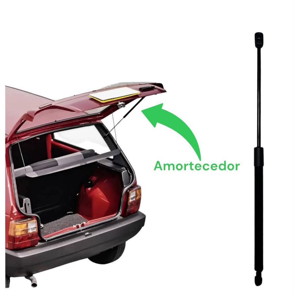 Amortecedor da Tampa do Porta Malas Fiat Uno 1984 a 2010 1 Unidade