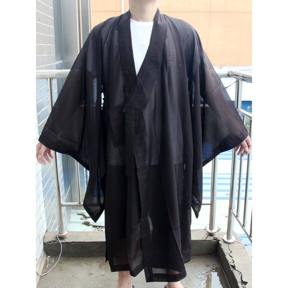 Roupas de monge Mar Juventude Outono Estilo Fino Quatro Estações Layman Roupas Masculinas Monge Roupas Femininas Cassock
