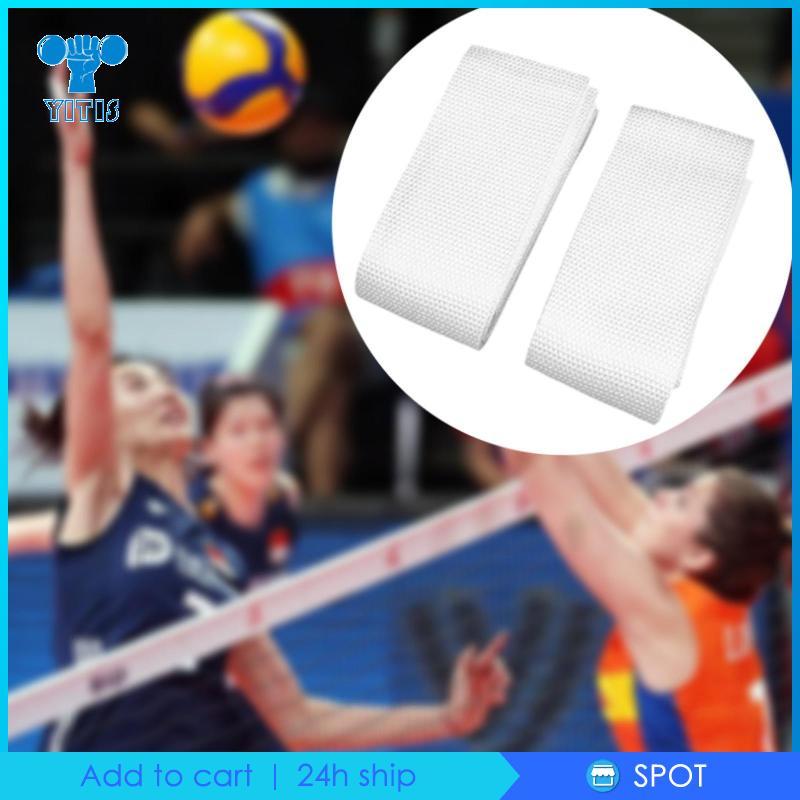 [Yitis] Capa De Bolso Para Antena De Vôlei De 2 Peças Marcadores De Bandeira Material De Cinta De Manga De Pólo Árbitro 