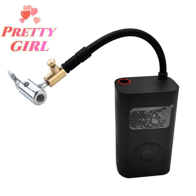 [Pretty ggirl] Braçadeira De Bico De Pneu Portátil Conector De Bomba Inflável Compressor De Inflador De Ar De Carro Pode