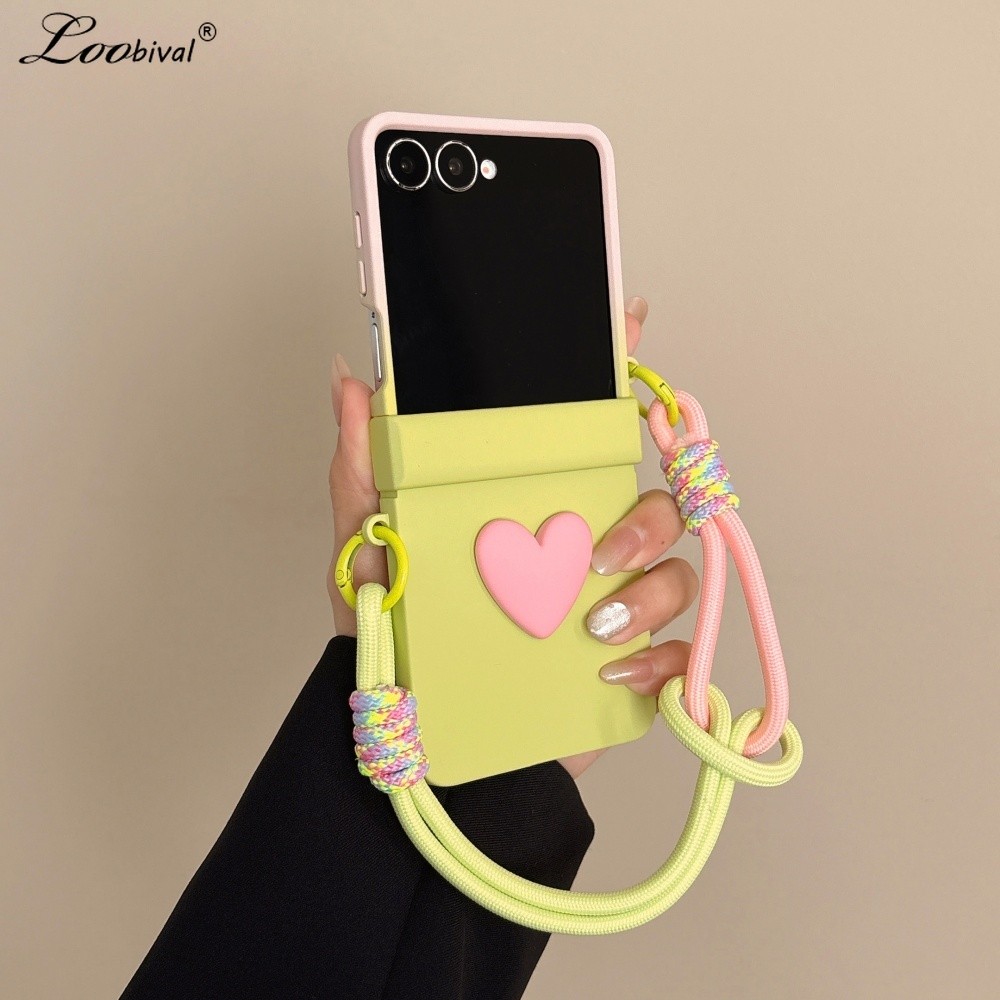 Capa Luxuosa De Cordão Com Contraste De Cor Dupla Para Motorola Razr 70 60 50 Ul