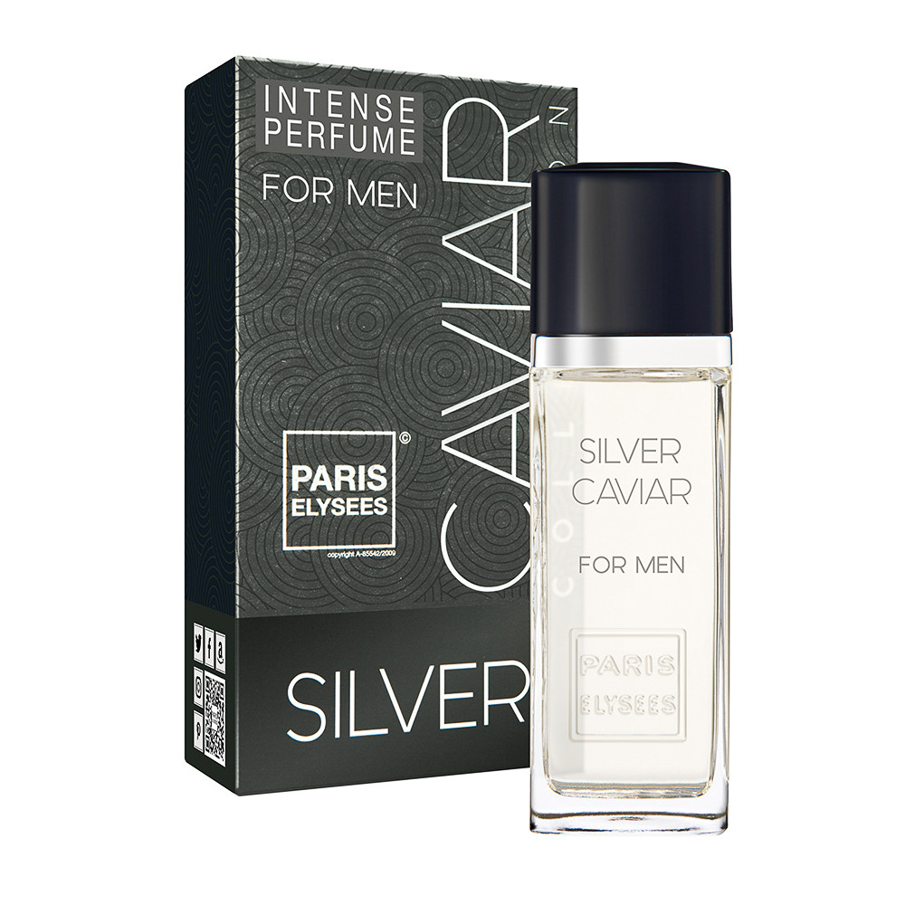 Perfume Paris Elysees Silver Caviar Masculino EDT 100ml