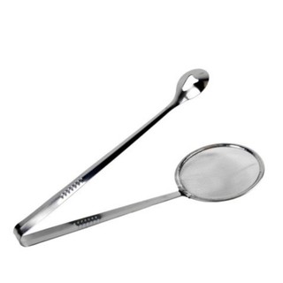 Escumadeira Para Fritura De Aço Inox Com Pegador Peneira Cozinha Utensílios