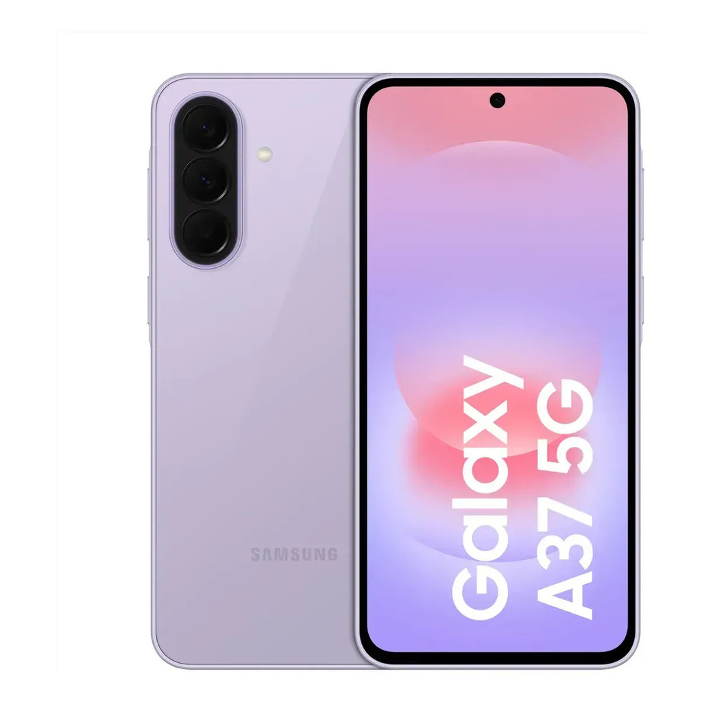 Smartphone Samsung Galaxy A37 256GB 5G - Lavanda, Câmera 50MP, RAM 8GB, Tela 6.7