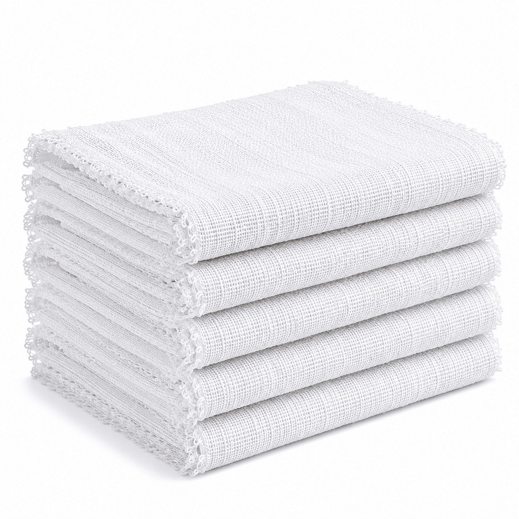 Kit 5 Pano de Chão Gigante Grosso 45x75cm Alta Durabilidade e Máxima Absorção