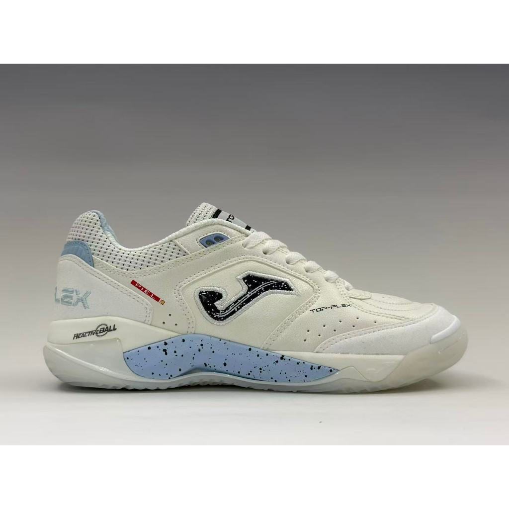 Sapatos De Futsal Unissex Costurados Para Homens , Mulheres E Crianças , Chuteiras De Futebol De Salão , Branco , Preto 