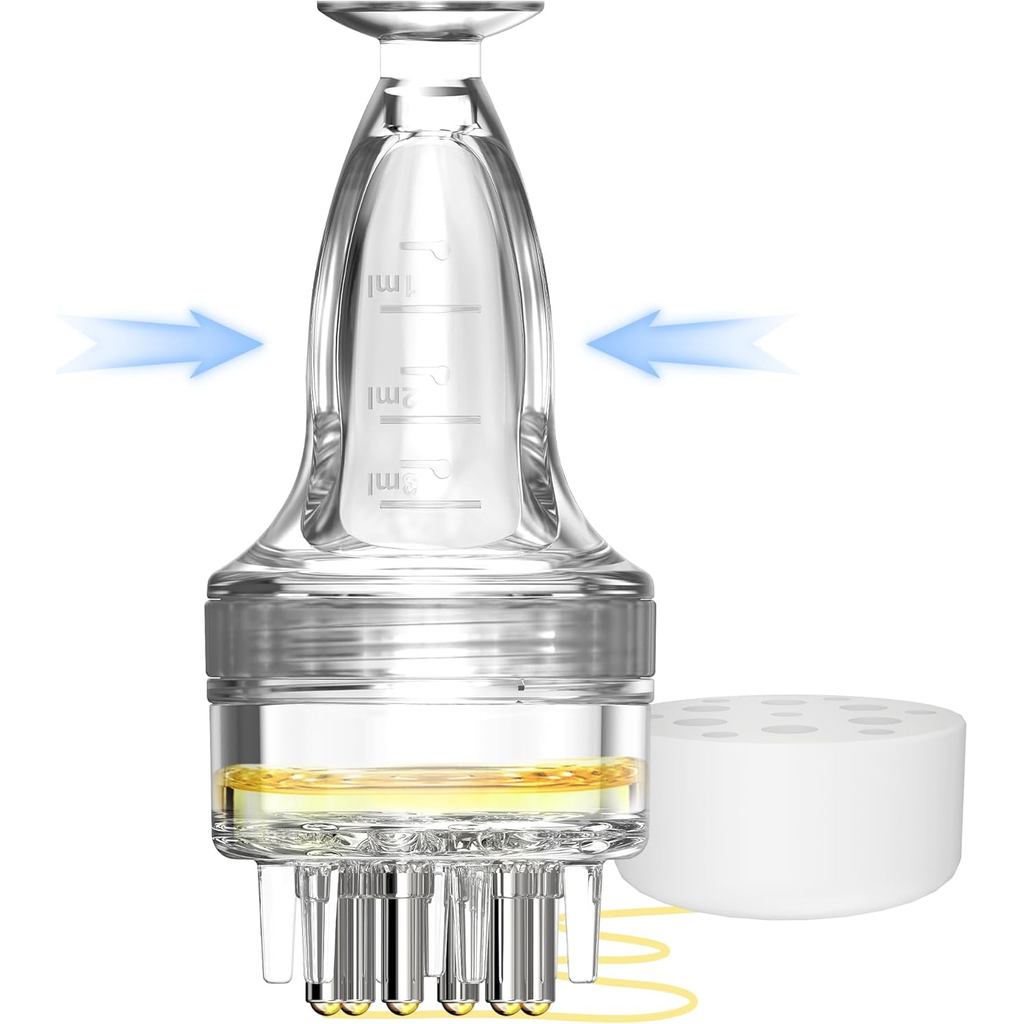 Aplicador de Minoxidil, Aplicação Rápida e Eficaz Sem Sujeira para Sérum Capilar, Ferramenta Aplicadora de Minoxidil, Fr
