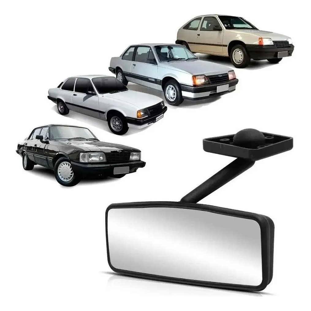 Espelho Retrovisor Interno Opala Monza Kadett Chevette 80 96
