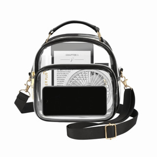 Bolsas Transparentes , Bolsa De Ombro De PVC De Grande Capacidade Gelatina À Prova D'água Crossbody Verão