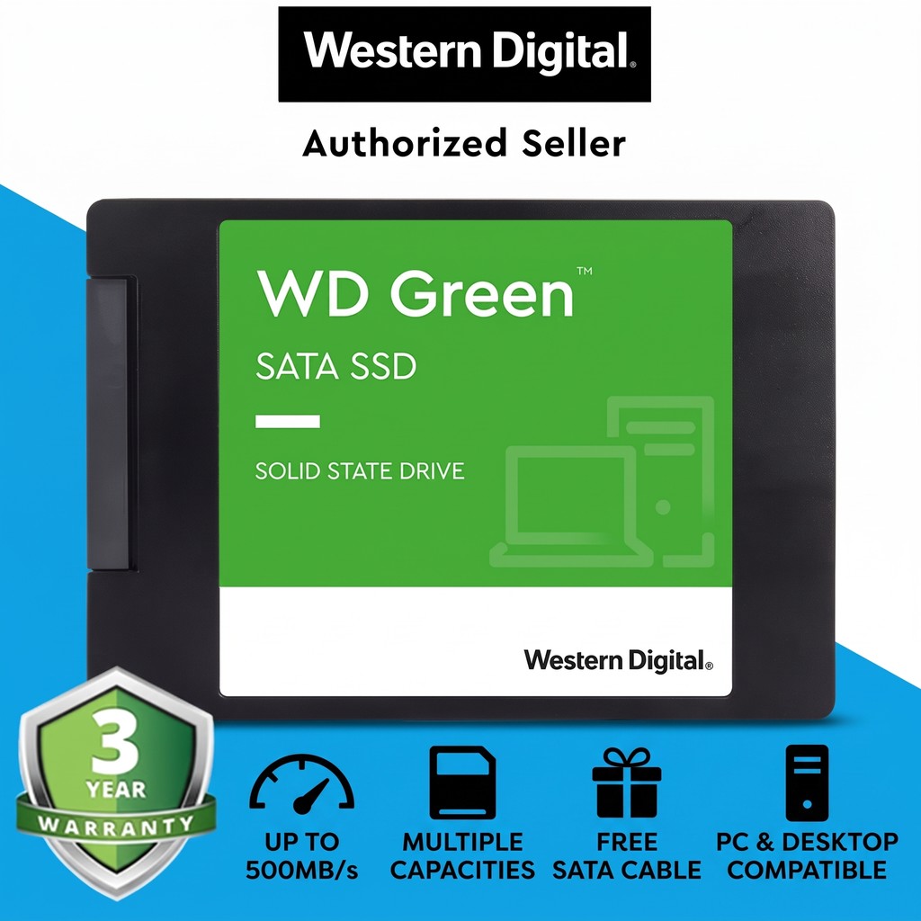 SSD WD Green 2.5'' 1TB SATA III 545 Mb/s