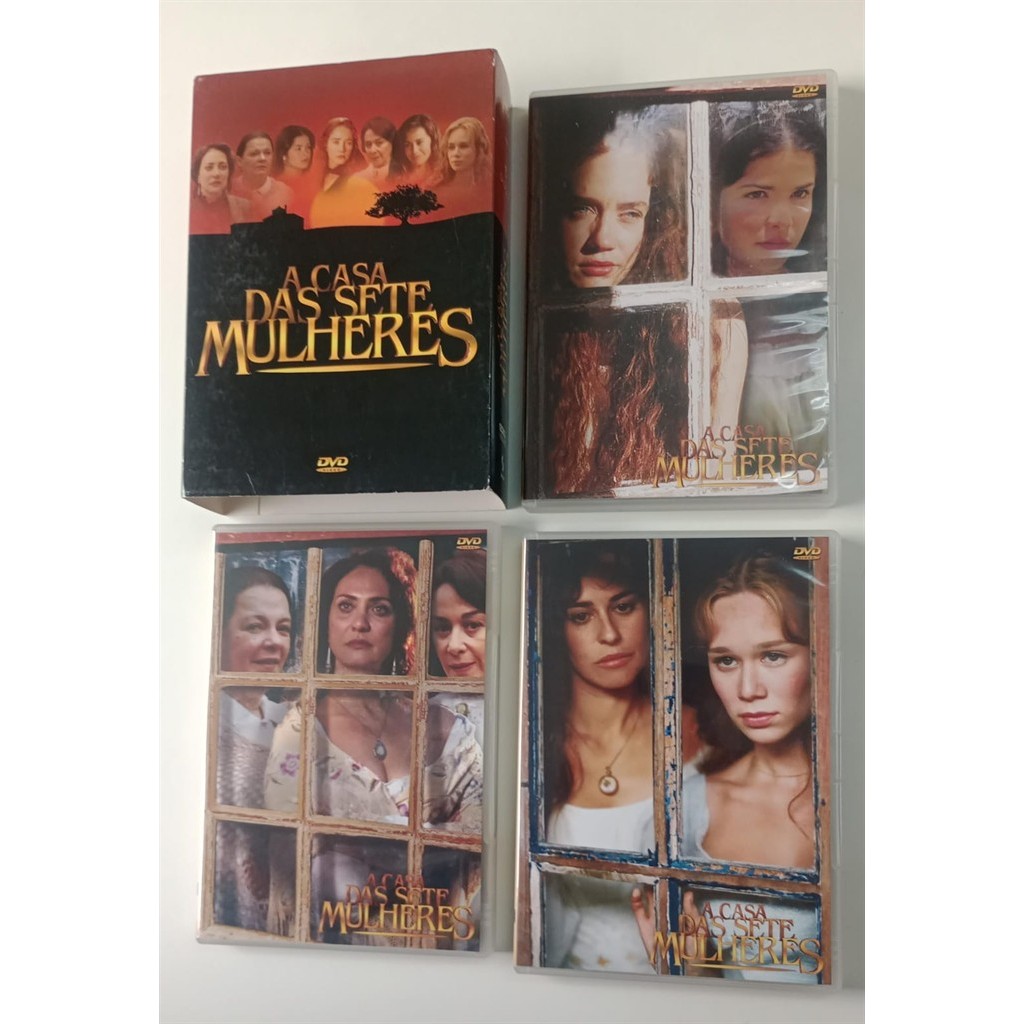 DVD A CASA DAS SETE MULHERES - BOX / MINISSÉRIE COMPLETA direção