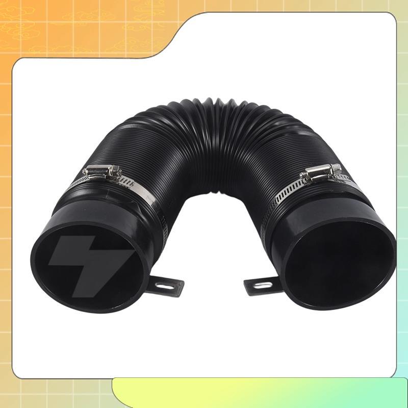 Tubo De Alimentação De Duto De Entrada De Ar Frio De Carro Flexível Universal Com Conector