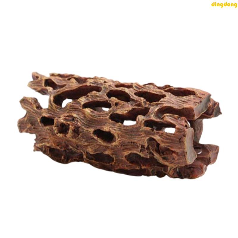 Pet11 Delicada Paisagem Caverna Terrário Esconderijos Camarão Estátua Aquários Decorações