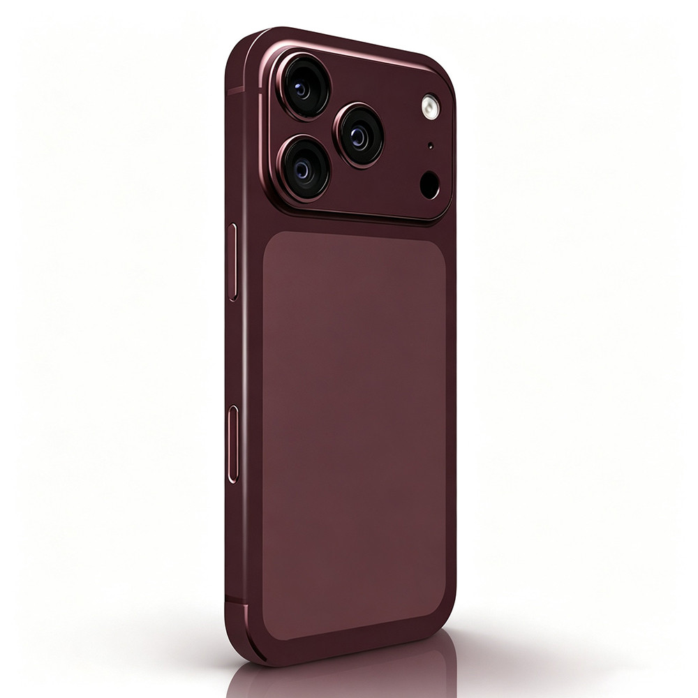Skin Adesiva Bicolor para iPhone 17 18 Pro Max, Película Protetora Traseira Envoltório Estético