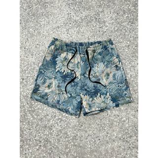 Shorts masculinos casuais estampados na moda