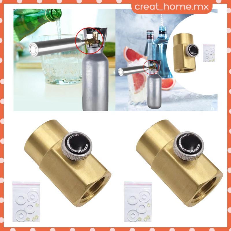 [Creat_home] Adaptador De Latão Co2 Sodastream Conector Substituição Tr21.4 Para Cga320 Acessório De Garrafa Recarga De 