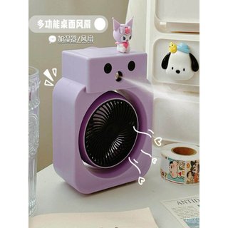 Novo ventilador de mesa com spray de água, silencioso, ideal para dormitórios e escritórios, ventilador de ar condiciona