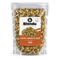 Tempero Salsa Cebola e Alho Blendu Natural para Cozinha 250g 500g 1kg