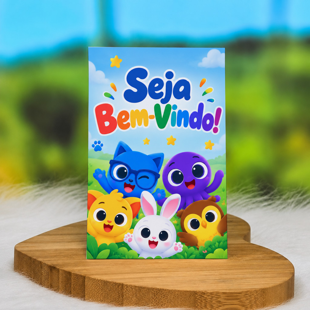 10 a 30 Plaquinhas de mesa BOLOFOFOS AZUL MENINO - Centro de mesa Lembrancinha de festa infantil — imagem 2 de 2