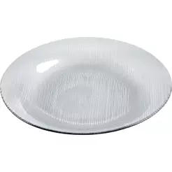 Prato de Vidro Fundo 22cm Diamante Duralex