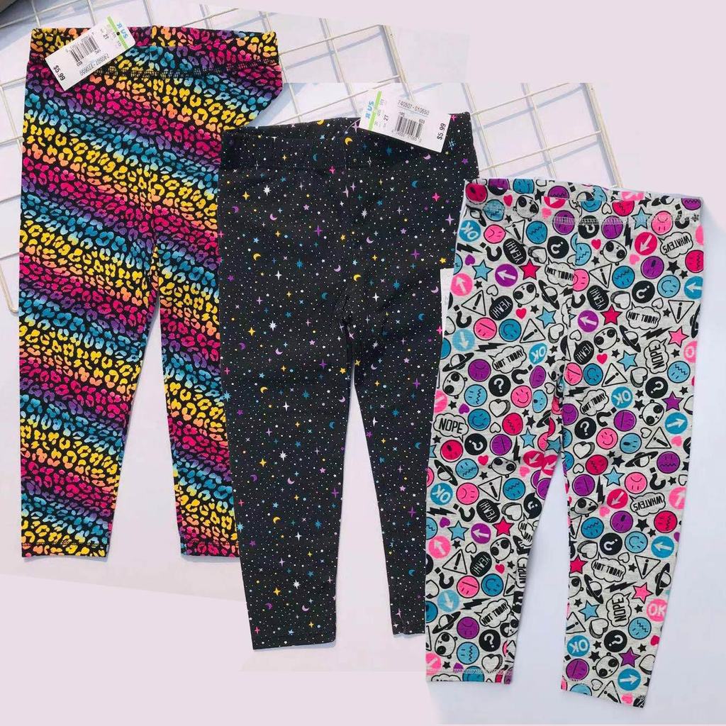 Exportação de comércio exterior pedido Original menina criança bebê criança primavera outono algodão elástico Leggings c