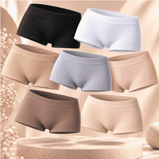 Kit 7 Calcinhas Boxer Estilo Shortinho Feminino Toque Macio Conforto Diário Cores Variadas
