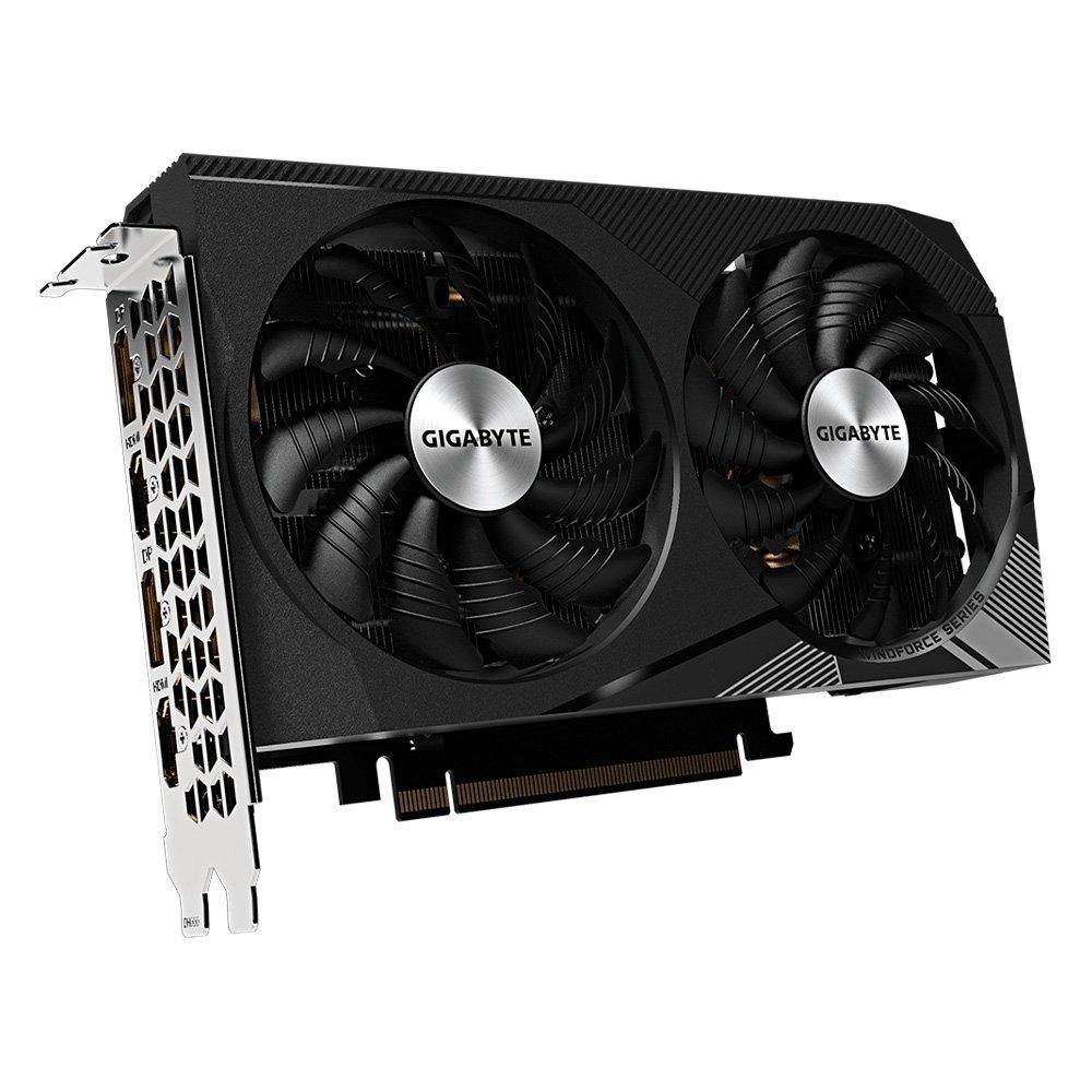 Placa de Vídeo RTX 3060 Windforce OC 12G (rev. 2.0) Gigabyte NVIDIA GeForce, 192bits, Ray Tracing - GV-N3060WF2OC-12GD — imagem 2 de 2