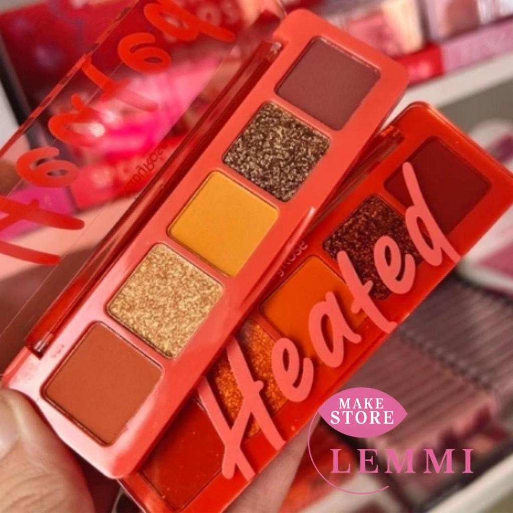Paleta de Sombras Longa Duração Heated Overland RubyRose