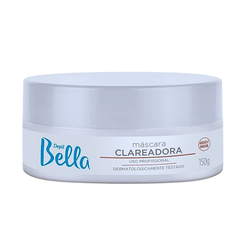 Máscara Clareadora Manchas Axilas Virilhas Depil Bella 150g em Oferta na Shopee