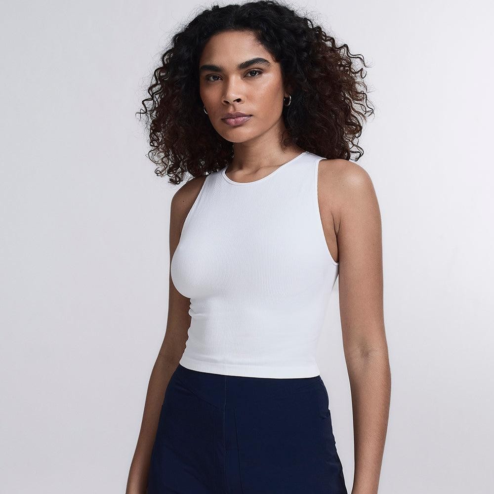Regata Insider Cropped IN-FORM Seamless Feminino em Oferta na Shopee