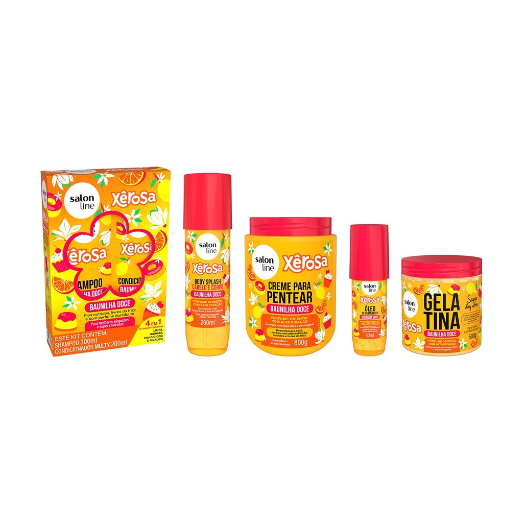 Kit Completo Xêrosa Baunilha Doce em Oferta na Shopee