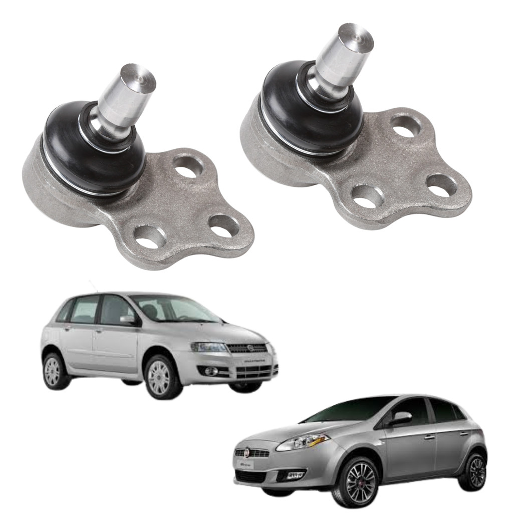 Par Pivo Bandeja Inferior Fiat Stilo 2002 A 2010 Bravo 2011 em Oferta na Shopee