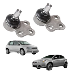 Par Pivo Bandeja Inferior Fiat Stilo 2002 A 2010 Bravo 2011