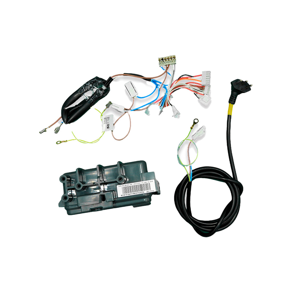 Kit Placa Eletronica C/ Rede Eletrica Refrig Brastemp Bre50n/bre51n Orig - W10591605