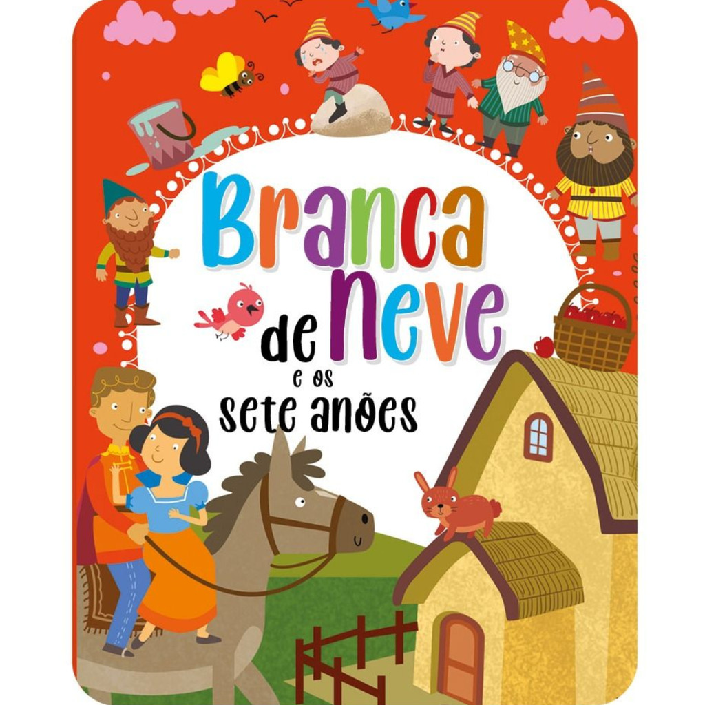 Branca de Neve e os Sete Anões | Contos Almofadados | Capa Dura
